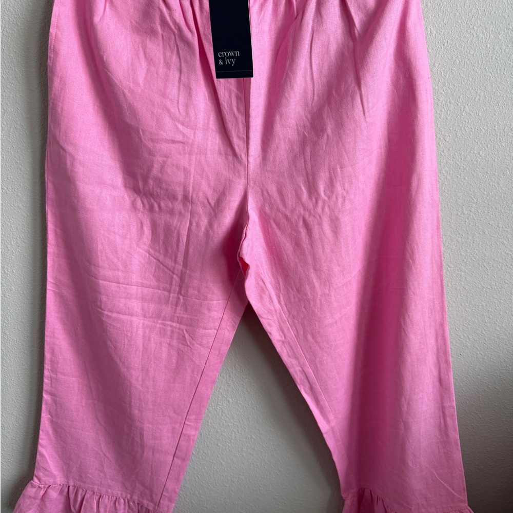 Crown Bright Pink Women's Casual Pants